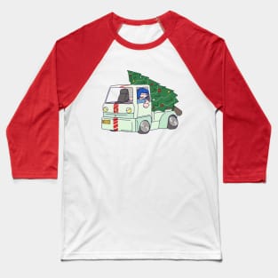 Little Christmas Trucc Baseball T-Shirt